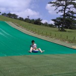 7月20日　ジャンプと雪の六甲山