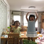 2017/07/26〜27 お店屋さんごっこ&あたまかたひざポン！